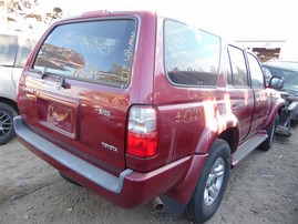 2002 Toyota 4Runner SR5 Burgundy 3.4L AT 2WD #Z22064